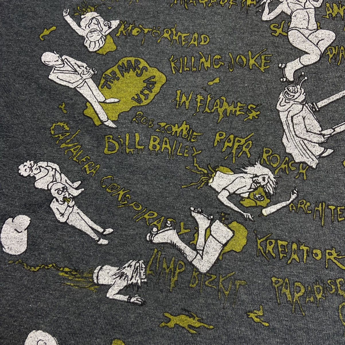 Band Tees SONISPHERE FESTIVAL OVERPRINTED Y2K RARE TEE - № 159 Size US M / EU 48-50 / 2 - 9 Thumbnail