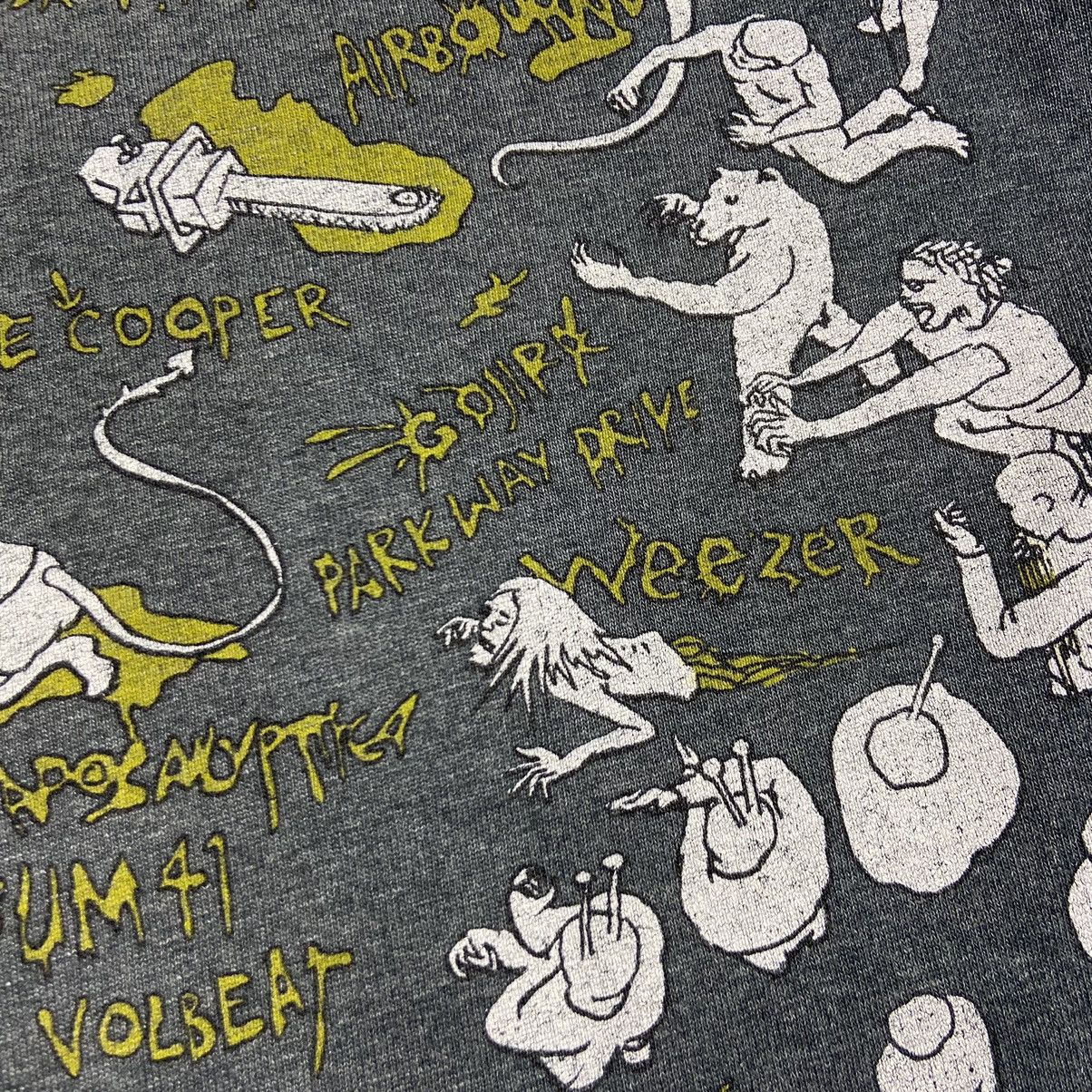 Band Tees SONISPHERE FESTIVAL OVERPRINTED Y2K RARE TEE - № 159 Size US M / EU 48-50 / 2 - 10 Thumbnail
