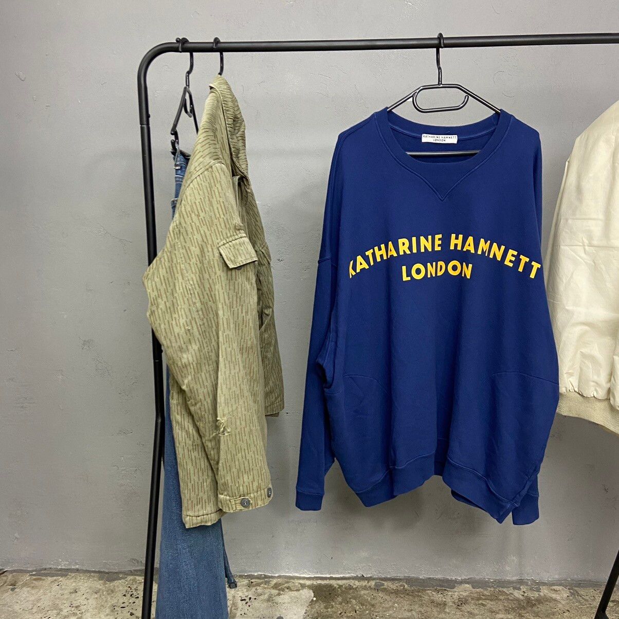 Archival Clothing Katharine Hamnett Archive Multipockets Bogo Sweatshirt 1990s Grailed 0611