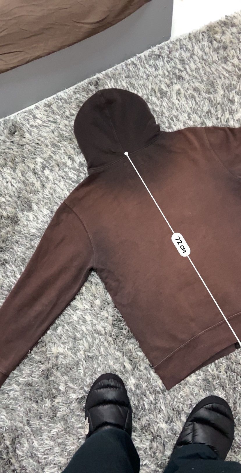 Gap 2000s GAP SUN FADED DISTRESSED RARE BROWN ZIP HOODIE № 1001 Size US L / EU 52-54 / 3 - 14 Thumbnail