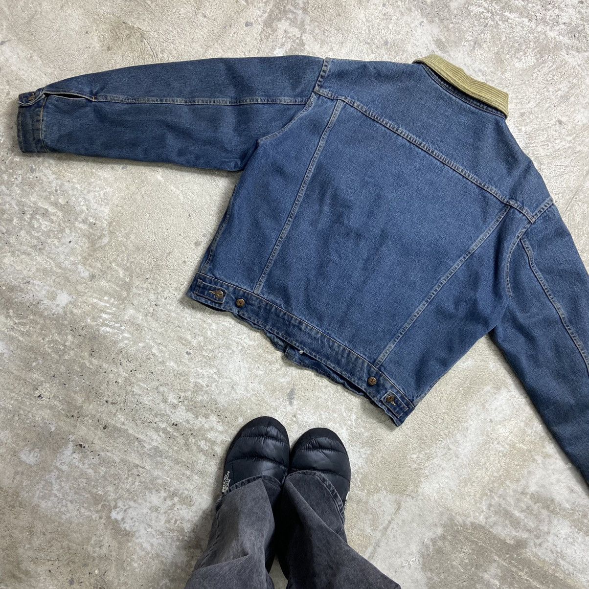 Valentino 1980s VALENTINO AWESOME HEAVY DENIM JACKET - LOT № 2039 Size US L / EU 52-54 / 3 - 8 Thumbnail