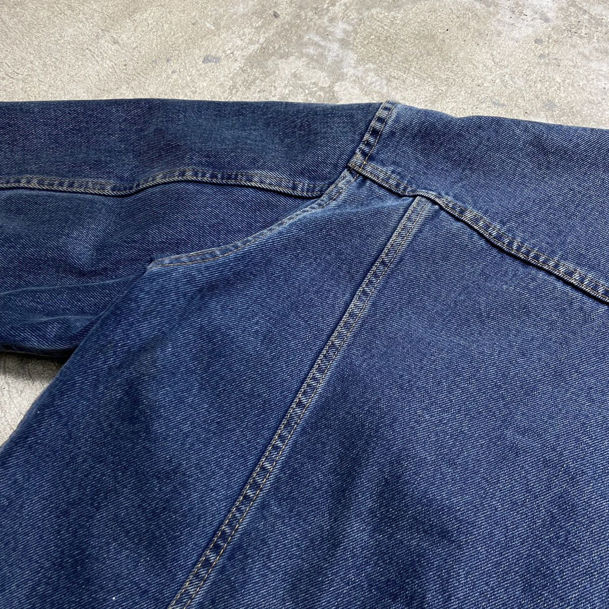 Valentino 1980s VALENTINO AWESOME HEAVY DENIM JACKET - LOT № 2039 Size US L / EU 52-54 / 3 - 10 Thumbnail