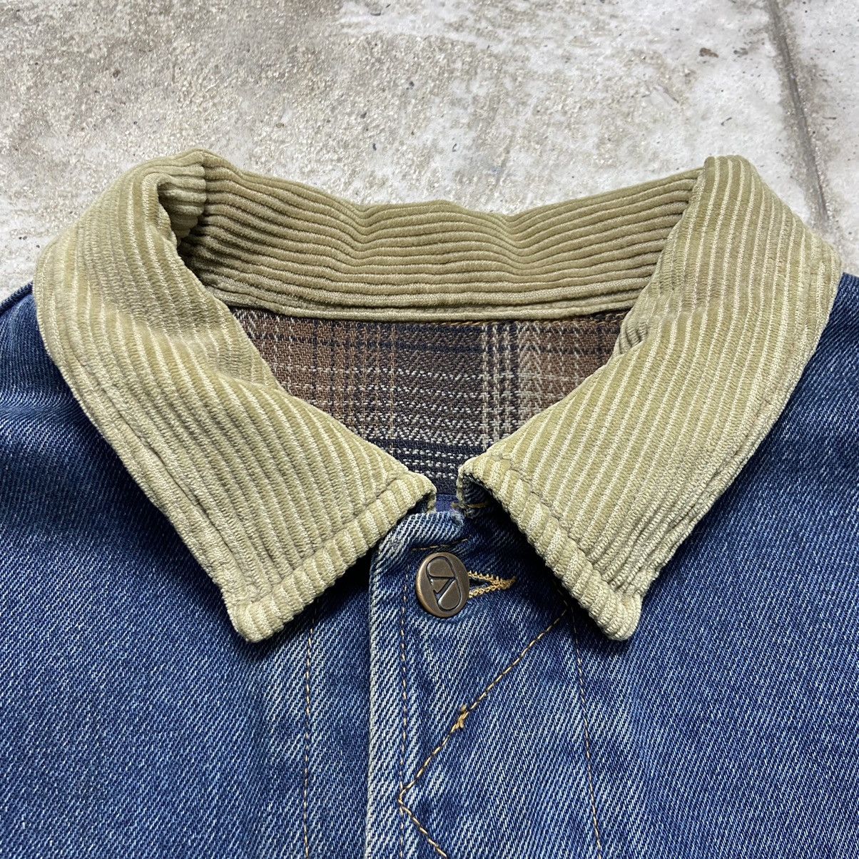 Valentino 1980s VALENTINO AWESOME HEAVY DENIM JACKET - LOT № 2039 Size US L / EU 52-54 / 3 - 6 Thumbnail