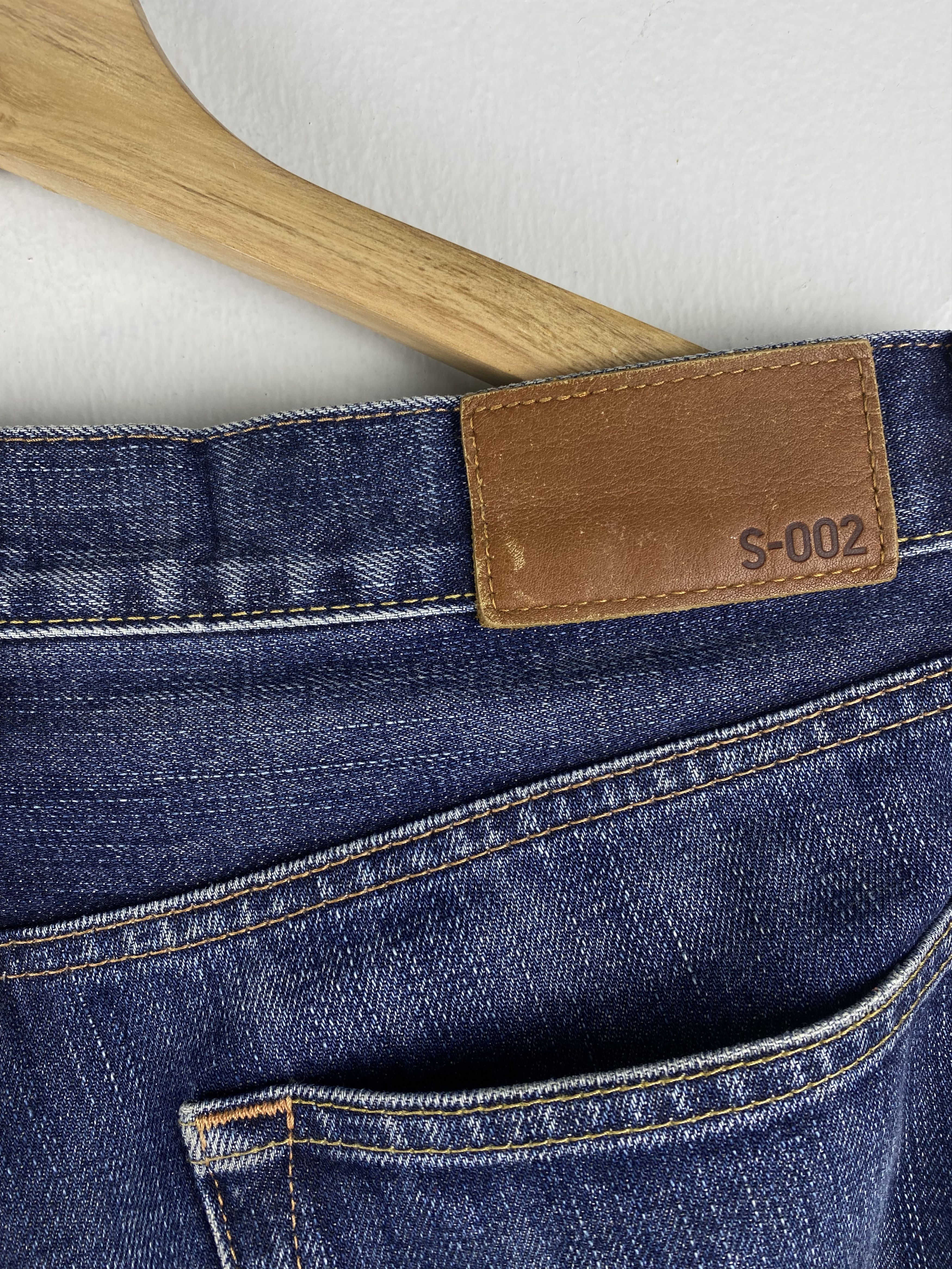 Uniqlo GONE 🔥 Vintage Uniqlo Regular Fit Straight Denim Jeans Size US 32 / EU 48 - 7 Thumbnail