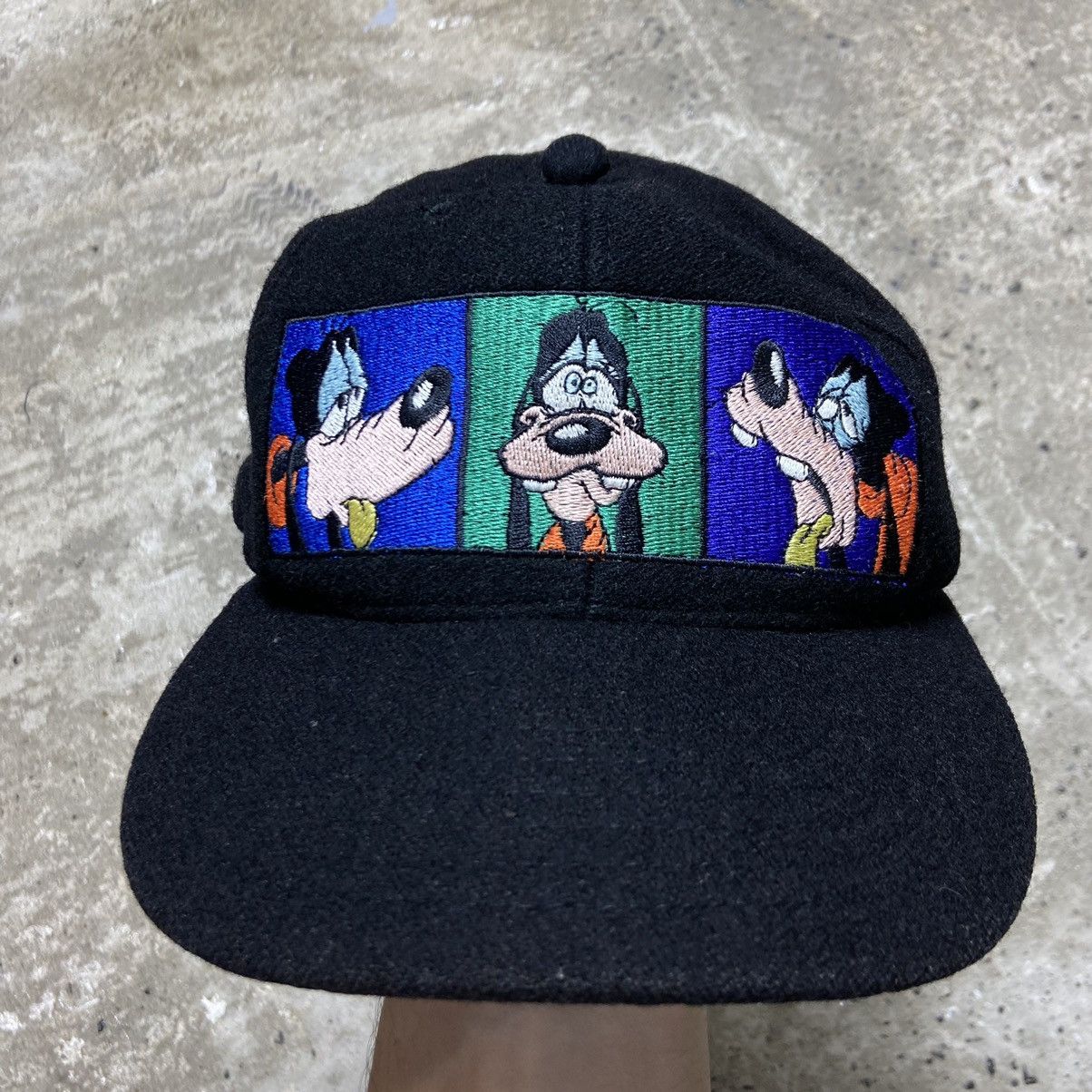 Disney 1980s GOOFY ARCHIVE EMBROIDERED VINTAGE WOOL CAP - № 4024 Size ONE SIZE - 1 Thumbnail