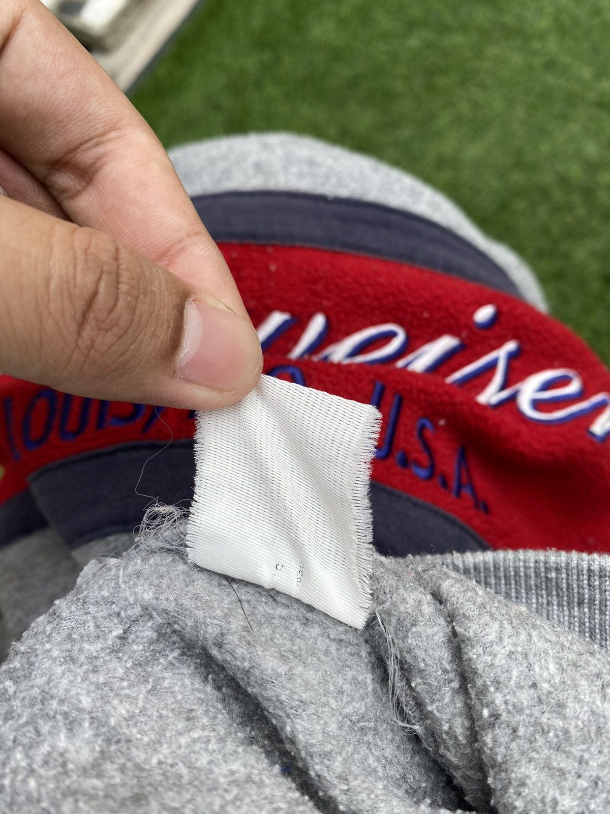 Budweiser SHOOT 🔥 Vintage Embroideries Budweiser U.S.A Sweatshirt Size US L / EU 52-54 / 3 - 5 Thumbnail