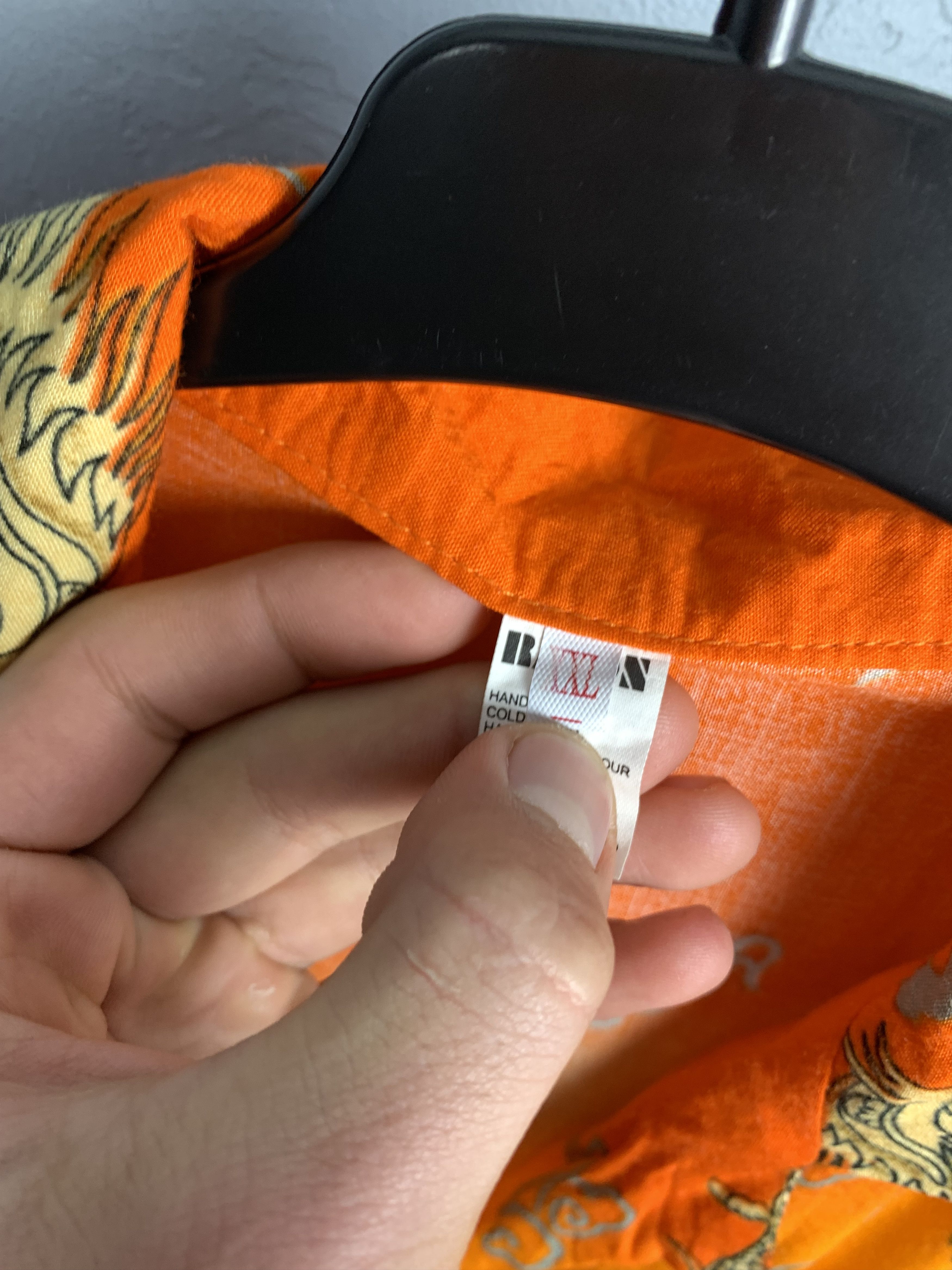 Japanese Brand Hawaiian Shirt Dragon Print in Japanese Style Size US L / EU 52-54 / 3 - 3 Thumbnail