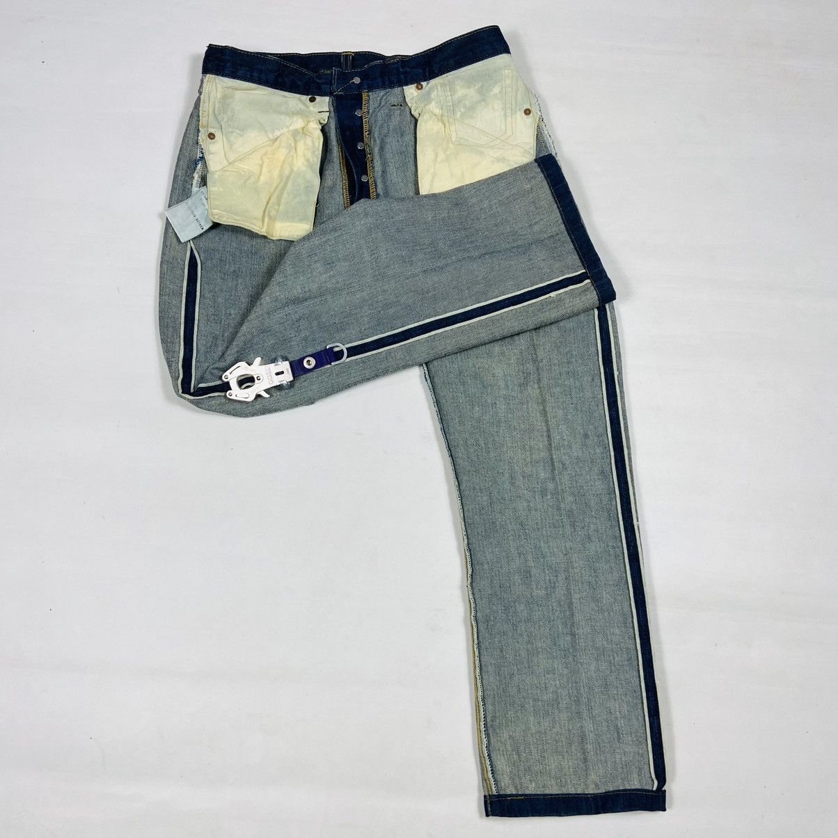 Levi's Vintage Clothing 1980s BIG E SELVEDGE S501XX ARCHIVE RARE LEVIS PANTS № 3093 Size US 34 / EU 50 - 2 Thumbnail