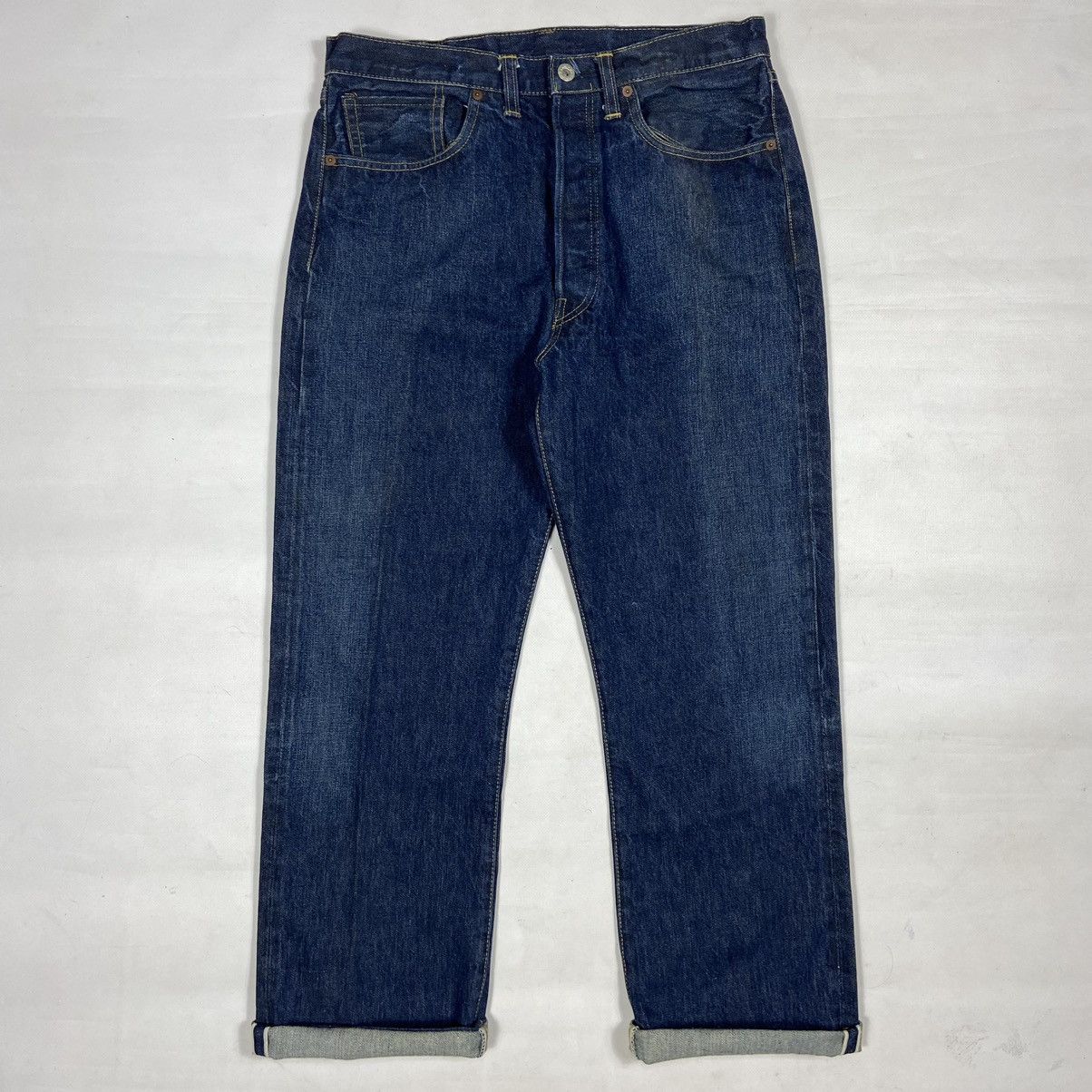Levi's Vintage Clothing 1980s BIG E SELVEDGE S501XX ARCHIVE RARE LEVIS PANTS № 3093 Size US 34 / EU 50 - 5 Thumbnail