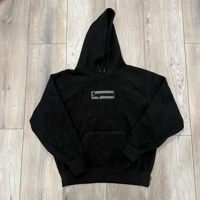 Supreme Inside Out Box Logo Hooded Sweatshirt Black Small | Grailed