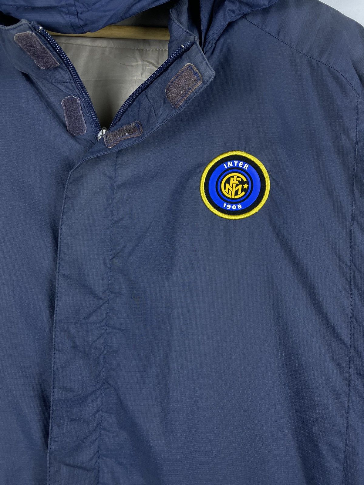 Nike Vintage Nike Inter Milan Football Zip Up Hoodie Long Jacket Size US M / EU 48-50 / 2 - 7 Thumbnail