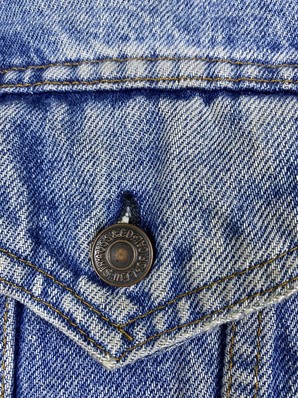 Levi's SHOOT 🔥 Vintage 80s Levi’s Button Up Trucker Jacket 506 Size US M / EU 48-50 / 2 - 9 Thumbnail