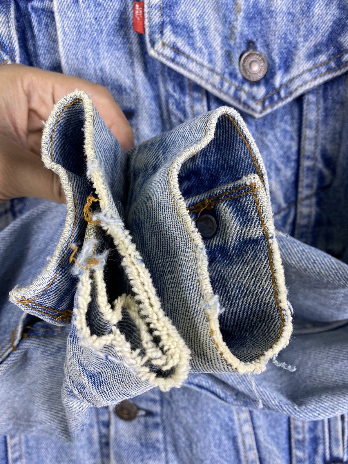 Levi's SHOOT 🔥 Vintage 80s Levi’s Button Up Trucker Jacket 506 Size US M / EU 48-50 / 2 - 15 Thumbnail
