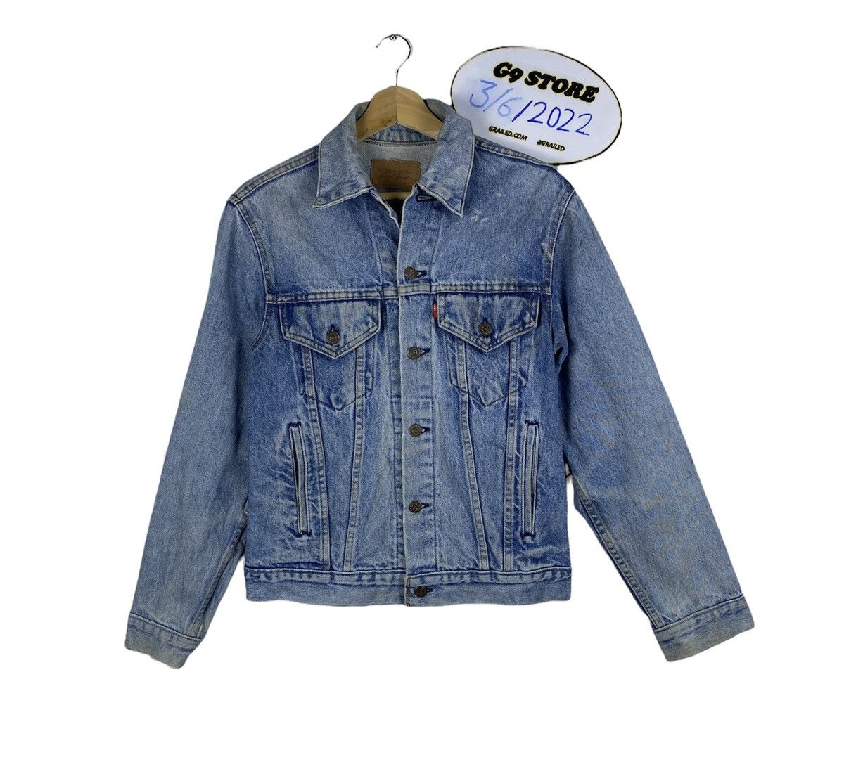 Levi's SHOOT 🔥 Vintage 80s Levi’s Button Up Trucker Jacket 506 Size US M / EU 48-50 / 2 - 1 Thumbnail
