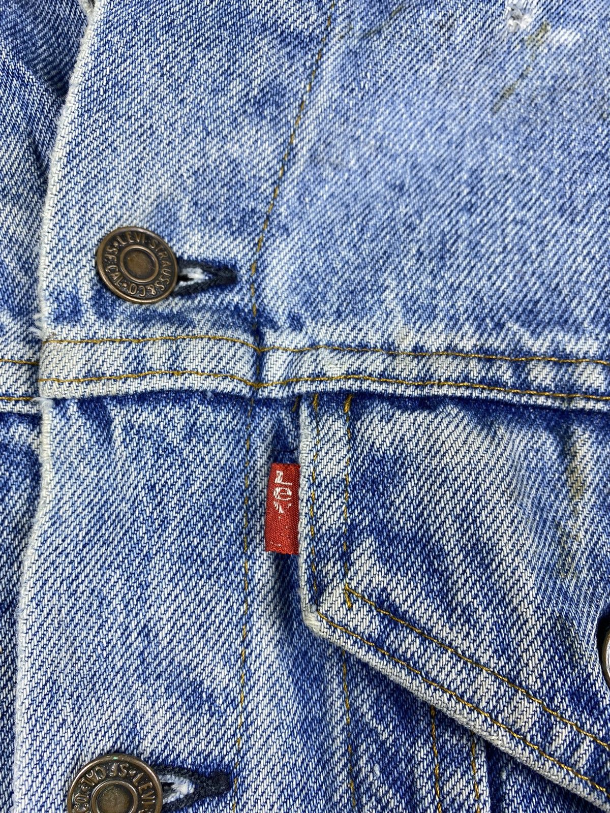 Levi's SHOOT 🔥 Vintage 80s Levi’s Button Up Trucker Jacket 506 Size US M / EU 48-50 / 2 - 8 Thumbnail