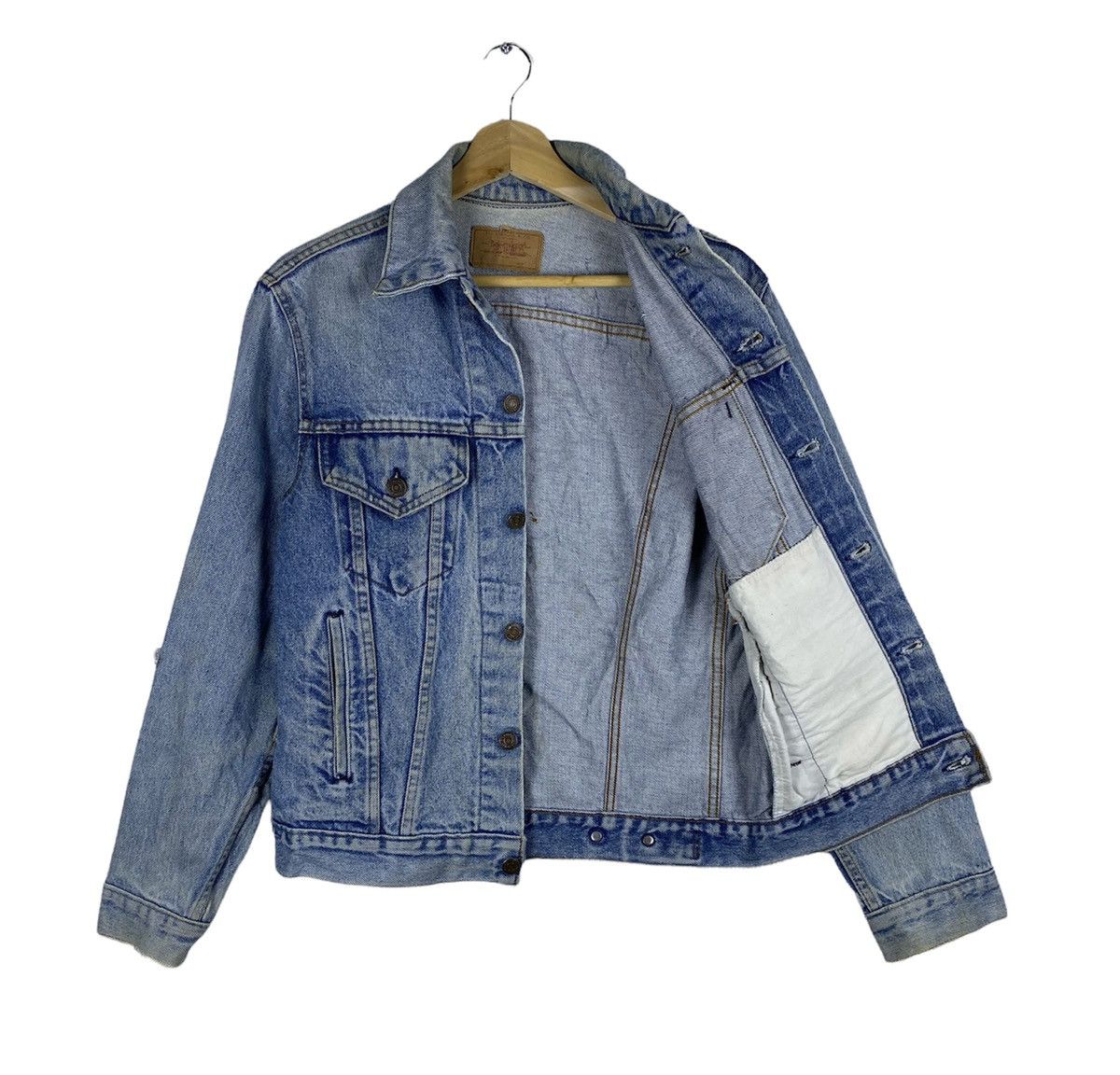Levi's SHOOT 🔥 Vintage 80s Levi’s Button Up Trucker Jacket 506 Size US M / EU 48-50 / 2 - 3 Thumbnail