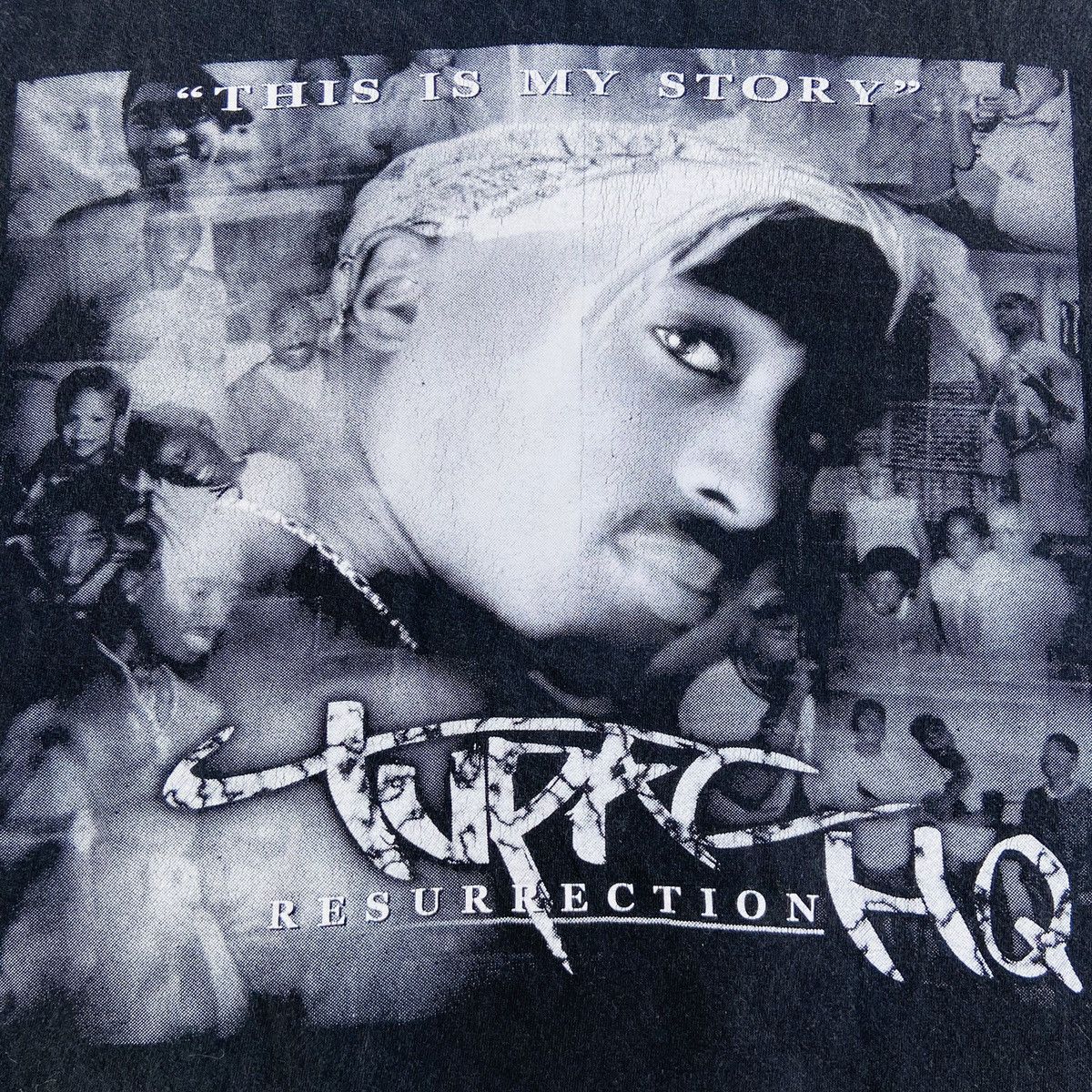 Band Tees 2PAC RESURRECTION “THIS IS MY STORY” 90s ARCHIVE TEE - № 320 Size US L / EU 52-54 / 3 - 6 Thumbnail