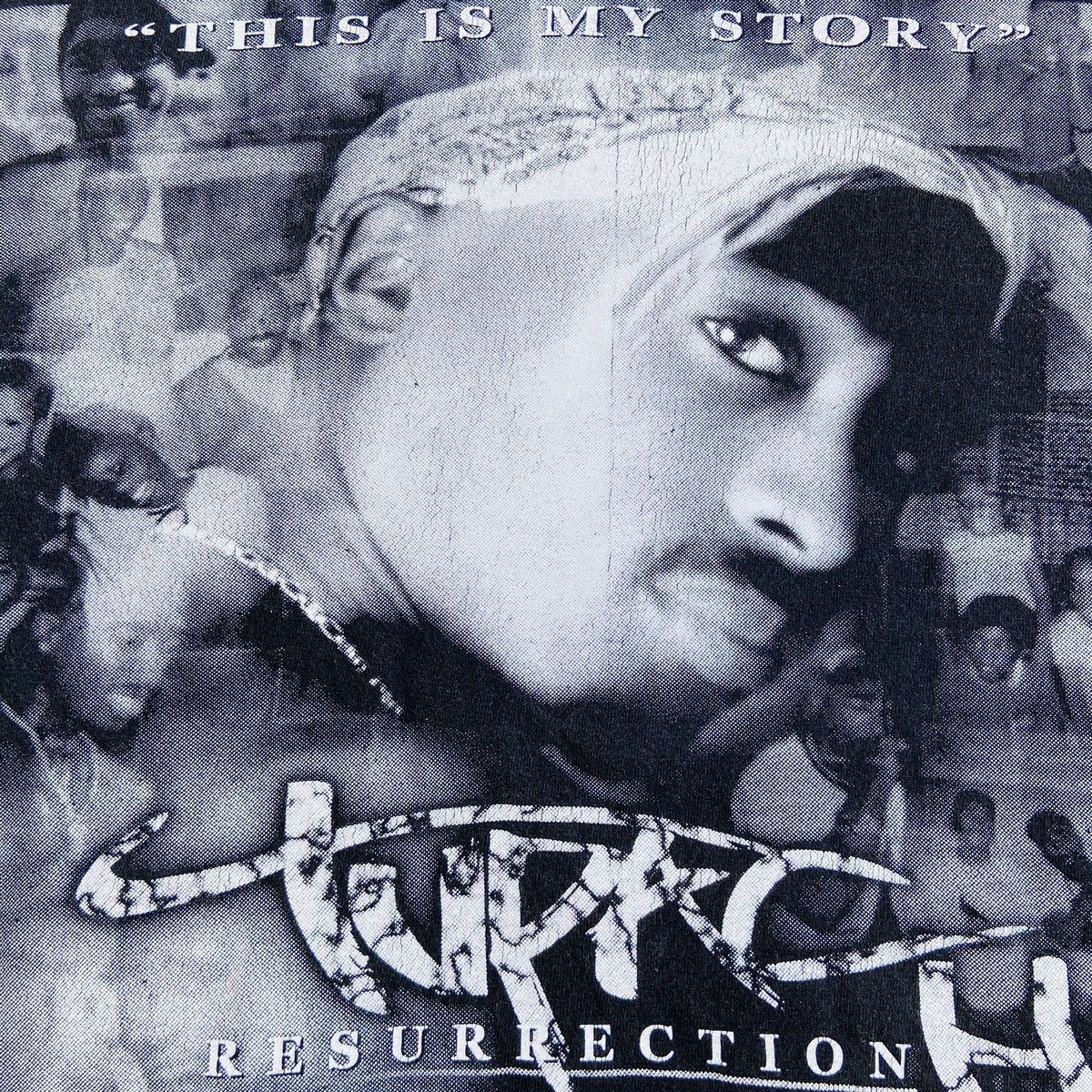 Band Tees 2PAC RESURRECTION “THIS IS MY STORY” 90s ARCHIVE TEE - № 320 Size US L / EU 52-54 / 3 - 8 Thumbnail