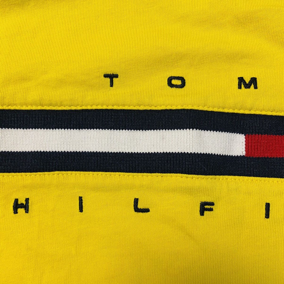 Tommy Hilfiger 90s💛 TOMMY HILFIGER TEE - № 652 Size US L / EU 52-54 / 3 - 3 Thumbnail