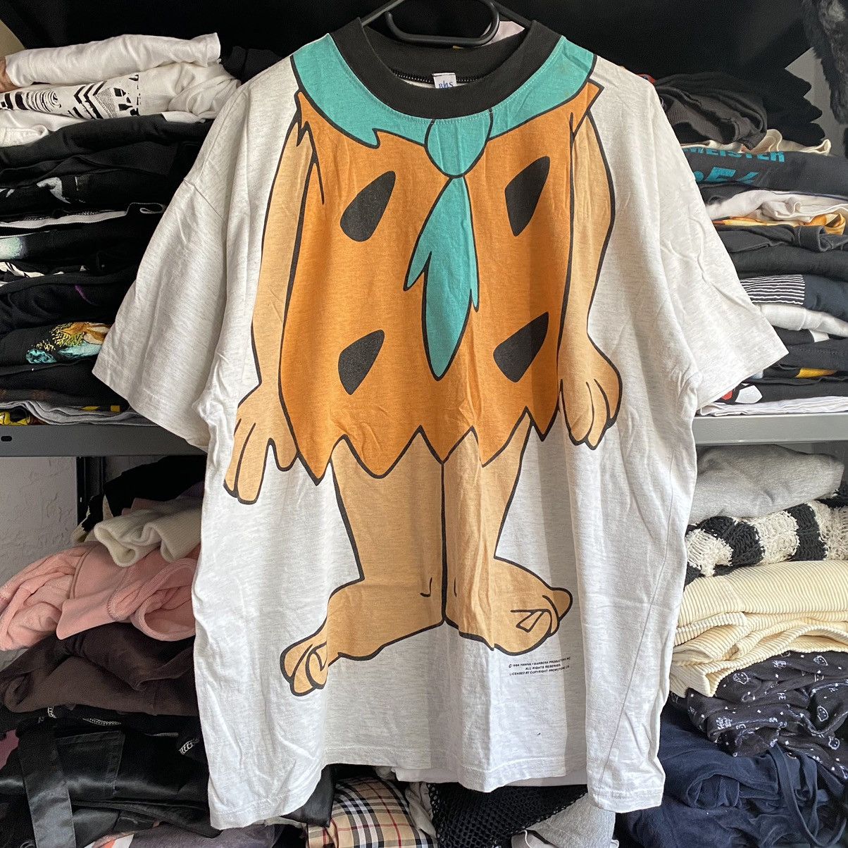Cartoon Network THE FLINTSTONES 1994 CARTOON RARE FRED T SHIRT Size US L / EU 52-54 / 3 - 1 Thumbnail