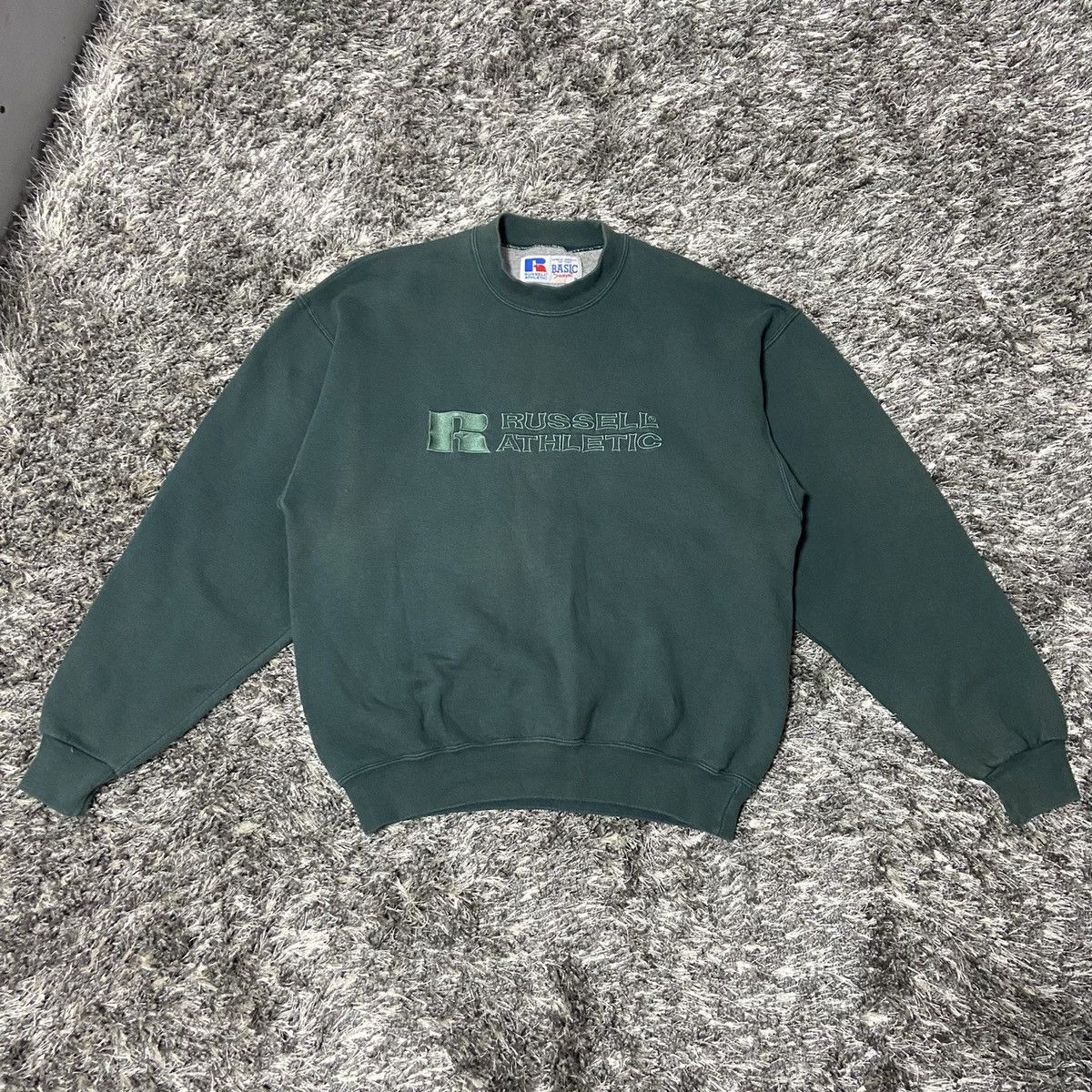 Russell Athletic RUSSELL ATHLETIC AWESOME EMERALD ARCHIVE SWEATSHIRT- № 1024 Size US L / EU 52-54 / 3 - 6 Thumbnail