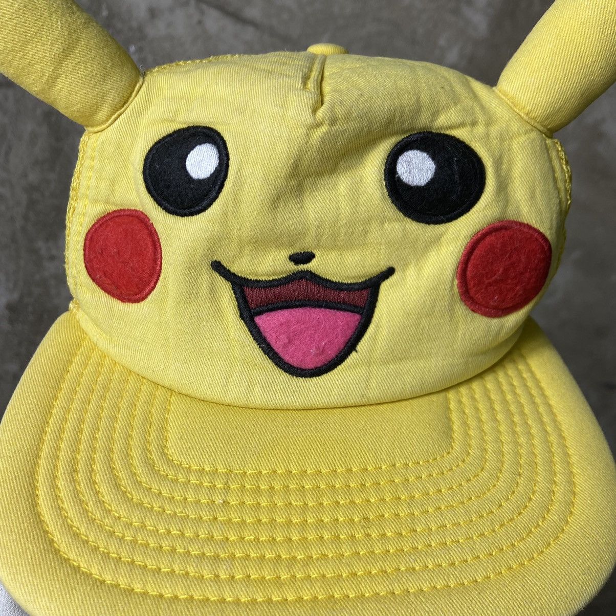 Anime CUTE PIKA HAT Y2K RARE POKEMON CAP - LOT № 4025 Size ONE SIZE - 3 Thumbnail