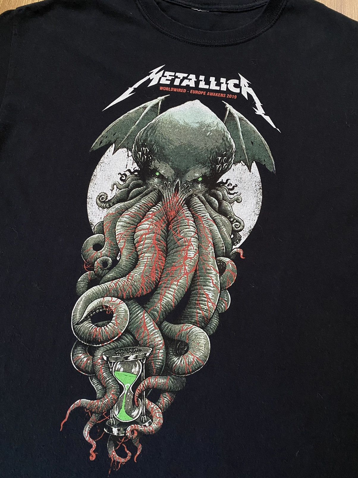 Band Tees Y2K Metallica World Wired T Shirt Tee like Slayer Pantera Size US L / EU 52-54 / 3 - 2 Thumbnail