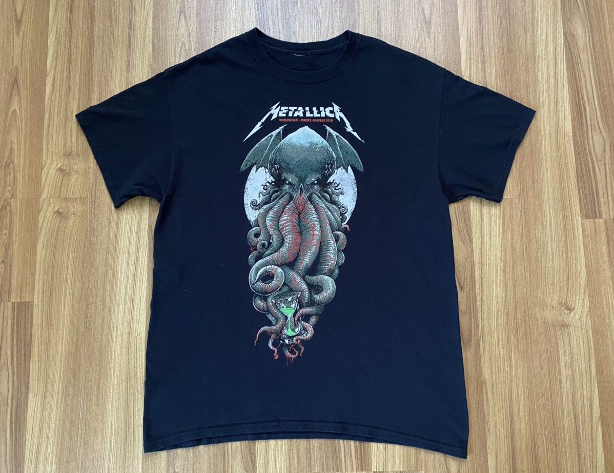 Band Tees Y2K Metallica World Wired T Shirt Tee like Slayer Pantera Size US L / EU 52-54 / 3 - 1 Thumbnail