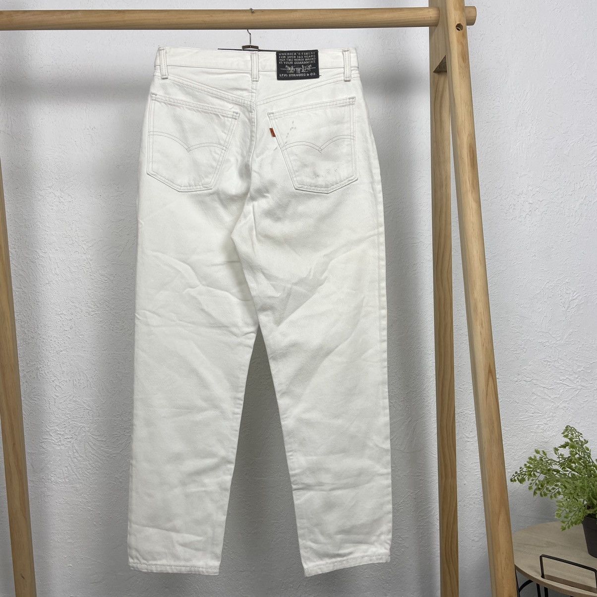 Levi's Vintage Clothing LEVI'S ORANGE TAB RARE VINTAGE WHITE JEANS PANTS - 3205 Size US 32 / EU 48 - 1 Thumbnail