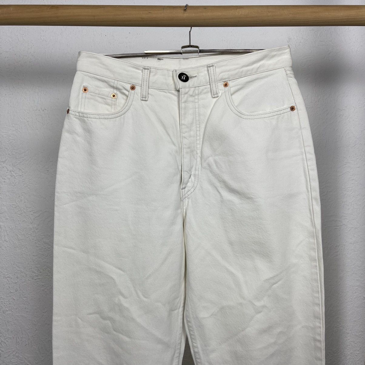 Levi's Vintage Clothing LEVI'S ORANGE TAB RARE VINTAGE WHITE JEANS PANTS - 3205 Size US 32 / EU 48 - 4 Thumbnail