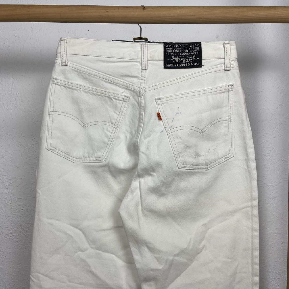 Levi's Vintage Clothing LEVI'S ORANGE TAB RARE VINTAGE WHITE JEANS PANTS - 3205 Size US 32 / EU 48 - 3 Thumbnail