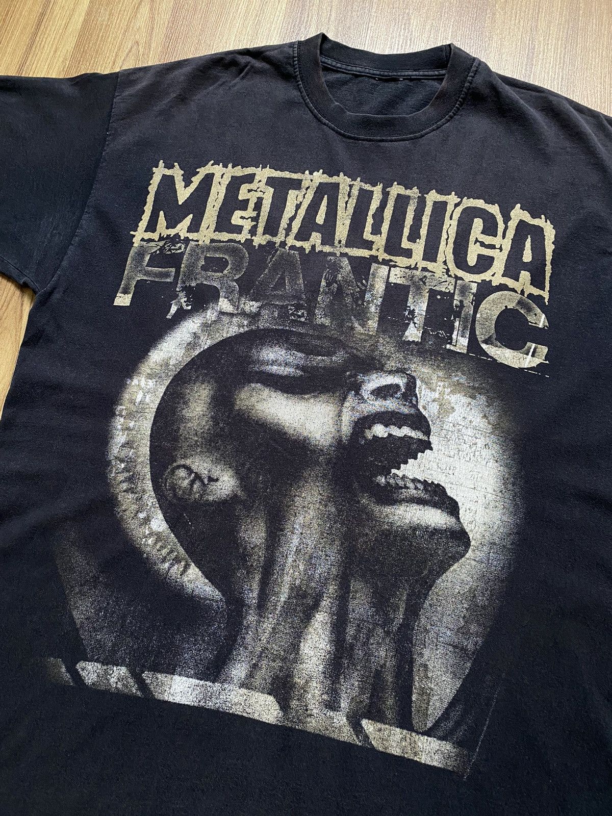 Band Tees Vintage Y2K Metallica Frantic T Shirt Slayer Tee Pantera Size US M / EU 48-50 / 2 - 2 Thumbnail