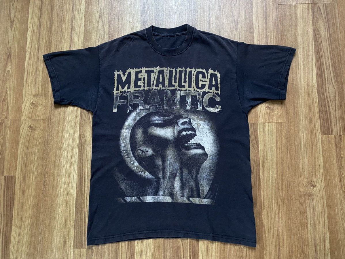 Band Tees Vintage Y2K Metallica Frantic T Shirt Slayer Tee Pantera Size US M / EU 48-50 / 2 - 1 Thumbnail