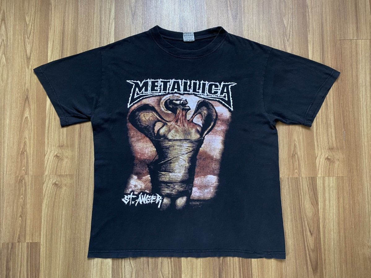 Band Tees Vintage Y2K Metallica St. Anger T Shirt Tee Pantera Slayer Size US L / EU 52-54 / 3 - 1 Thumbnail