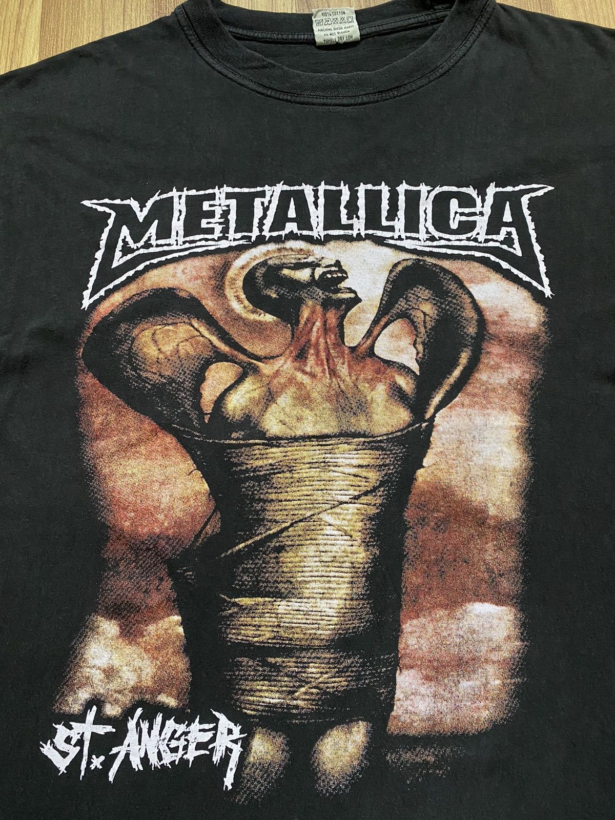Band Tees Vintage Y2K Metallica St. Anger T Shirt Tee Pantera Slayer Size US L / EU 52-54 / 3 - 2 Thumbnail