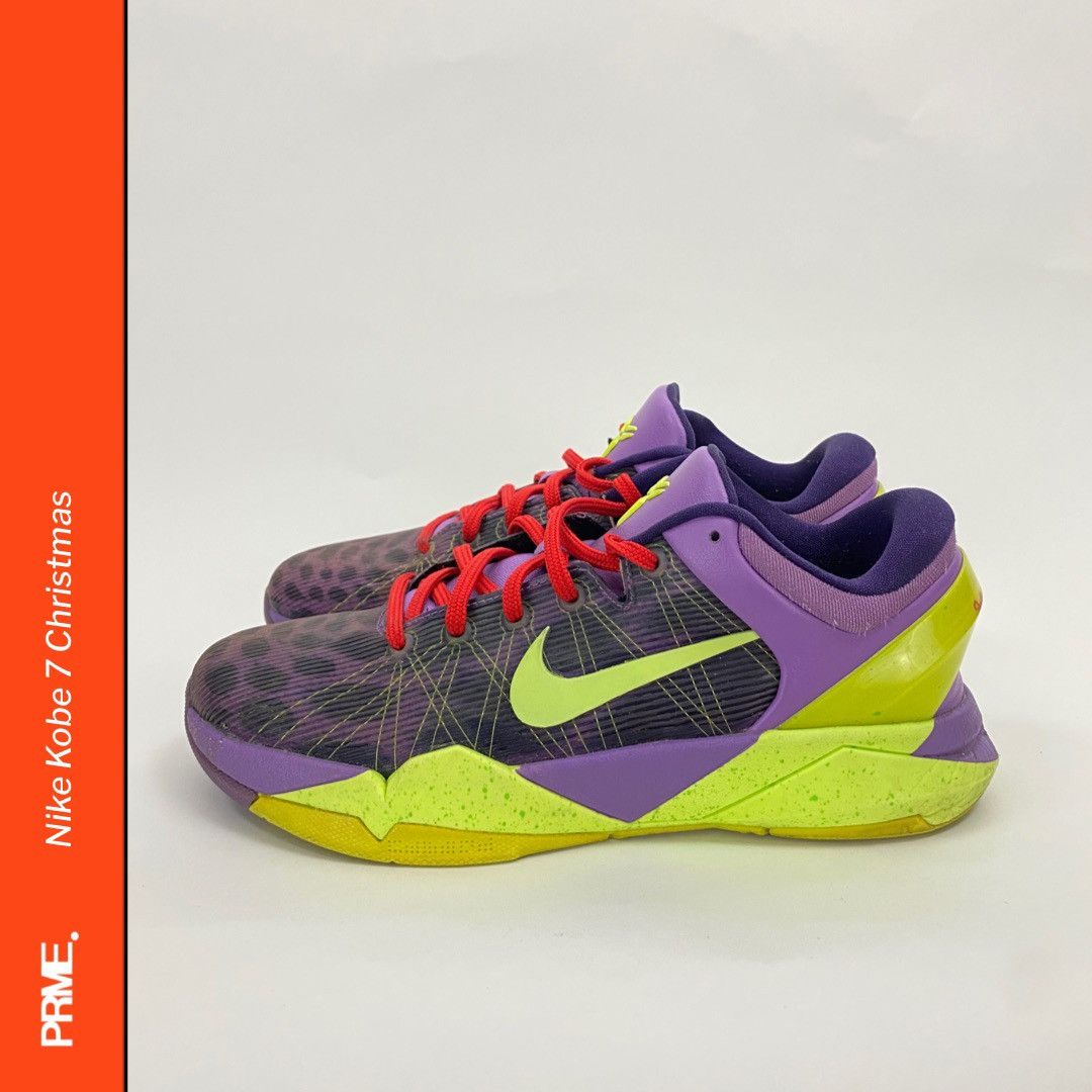 Nike Nike Kobe 7 Christmas Leopard 2011 GS Size US 6 / EU 39 - 1 Thumbnail