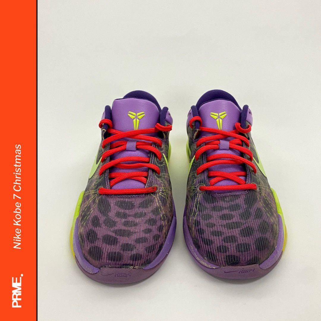 Nike Nike Kobe 7 Christmas Leopard 2011 GS Size US 6 / EU 39 - 3 Thumbnail