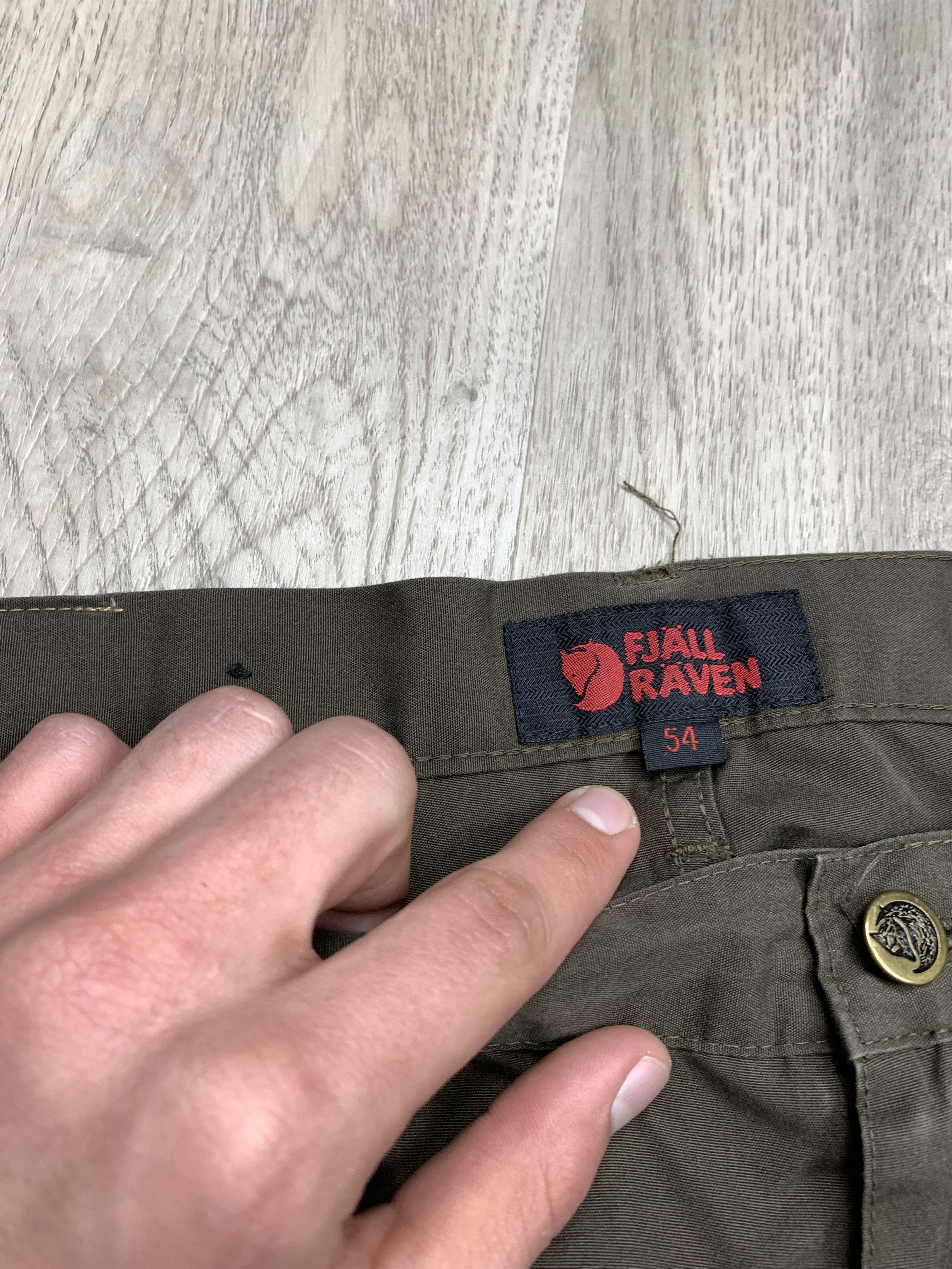 Fjallraven × Vintage Fjallraven G1000 Mens Chino Pants Size US 38 / EU 54 - 8 Thumbnail