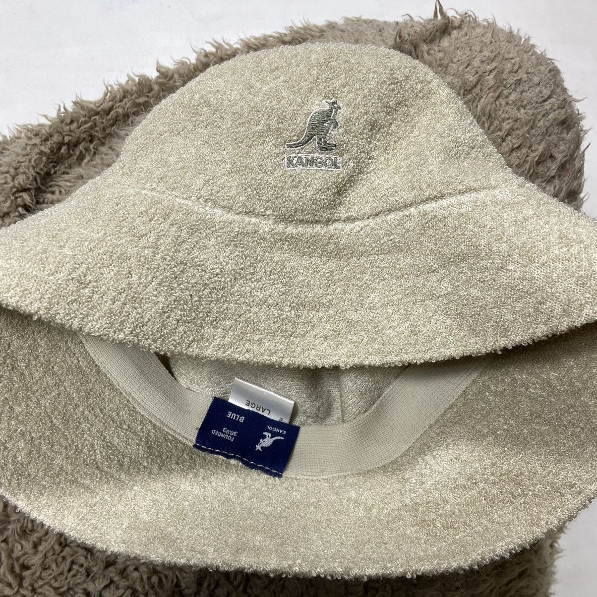 Kangol KANGOL TERRY SHERPA 1990s RARE AESTHETIC BUCKLE HAT - № 4138 Size ONE SIZE - 3 Thumbnail