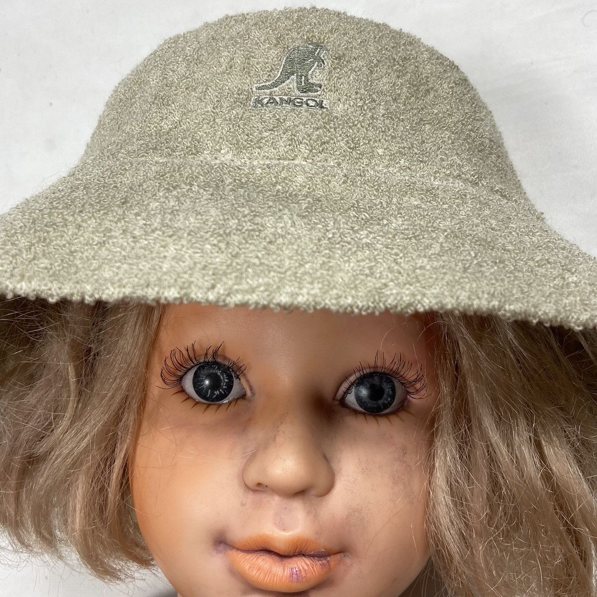 Kangol KANGOL TERRY SHERPA 1990s RARE AESTHETIC BUCKLE HAT - № 4138 Size ONE SIZE - 2 Thumbnail