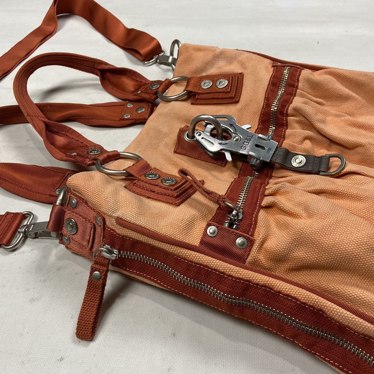 Japanese Brand NOUVELLE GARDINE GG&L TRANSFORMER MULTIPOCKET CROSS BODY BAG Size ONE SIZE - 6 Thumbnail