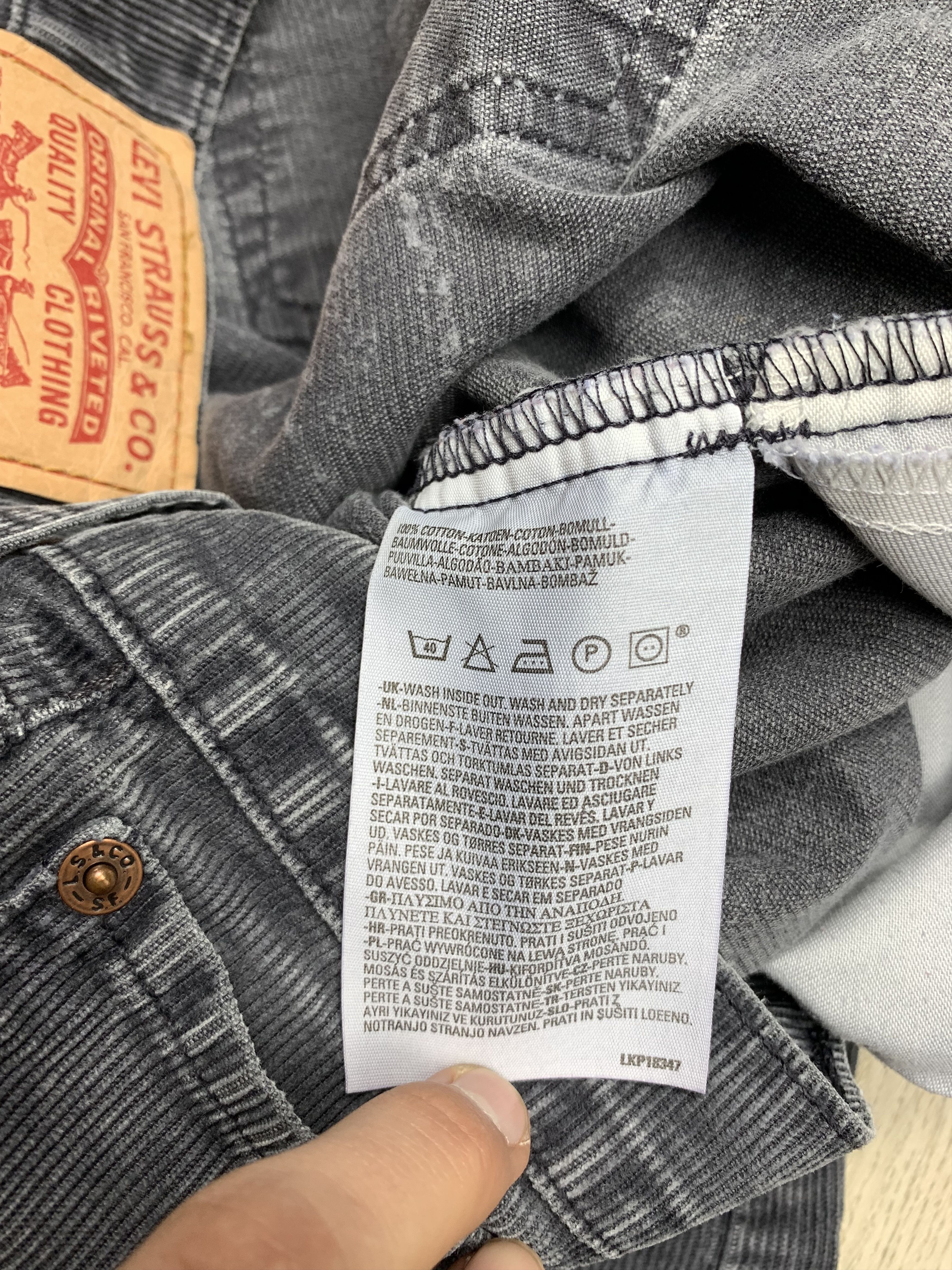 Levi's Levi's 521 Vintage Corduroy Pants Jeans Size US 32 / EU 48 - 8 Thumbnail