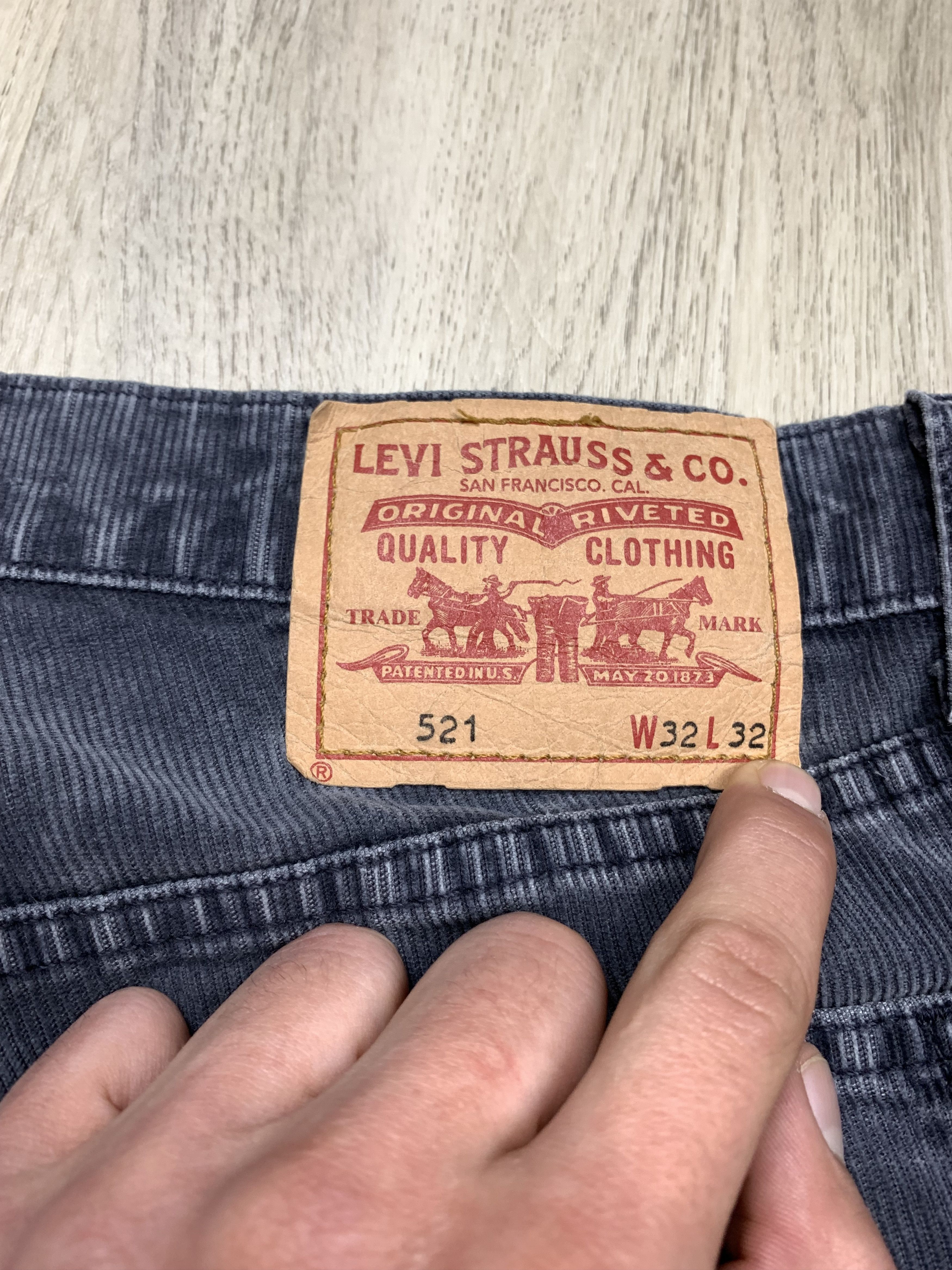 Levi's Levi's 521 Vintage Corduroy Pants Jeans Size US 32 / EU 48 - 5 Thumbnail