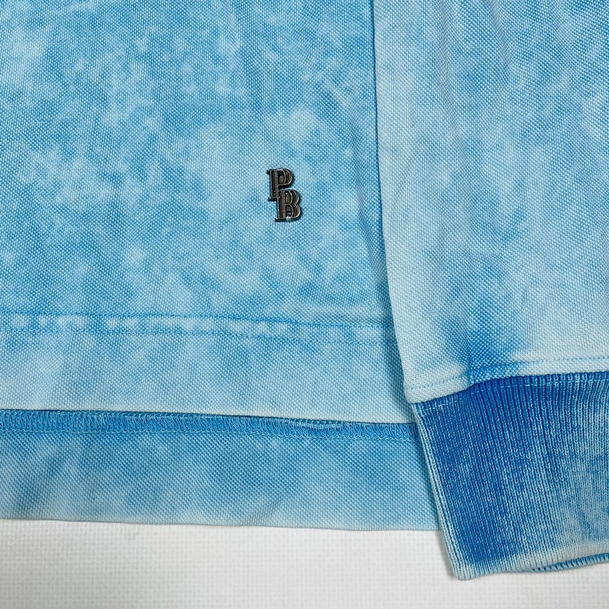 Balmain BALMAIN ARCHIVE STONE WASHED BABY BLUE LONGSLEEVE - № 1099 Size US XL / EU 56 / 4 - 5 Thumbnail