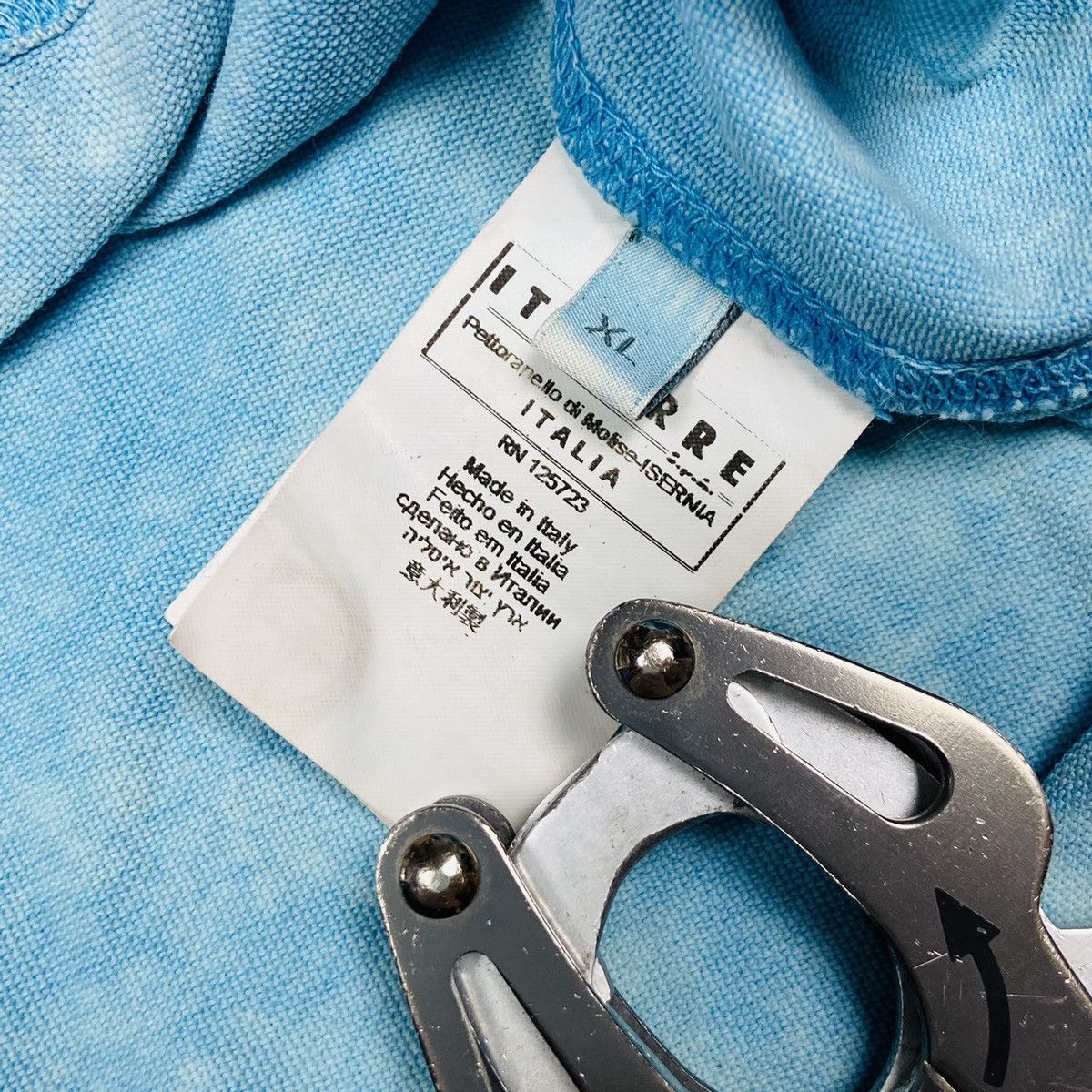 Balmain BALMAIN ARCHIVE STONE WASHED BABY BLUE LONGSLEEVE - № 1099 Size US XL / EU 56 / 4 - 9 Thumbnail