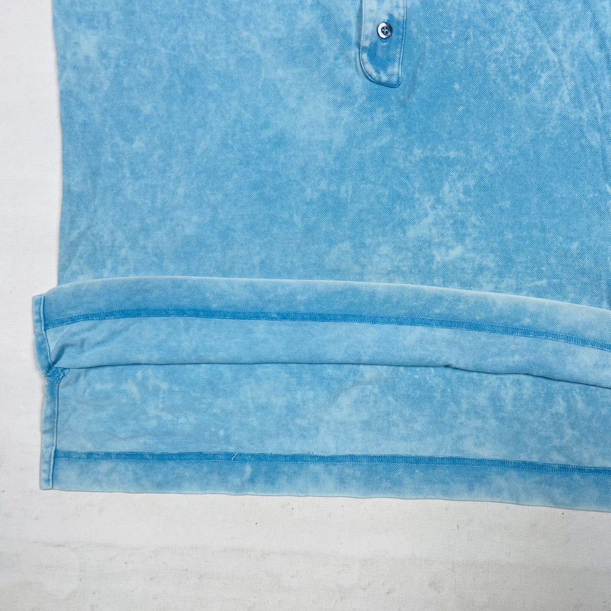 Balmain BALMAIN ARCHIVE STONE WASHED BABY BLUE LONGSLEEVE - № 1099 Size US XL / EU 56 / 4 - 10 Thumbnail
