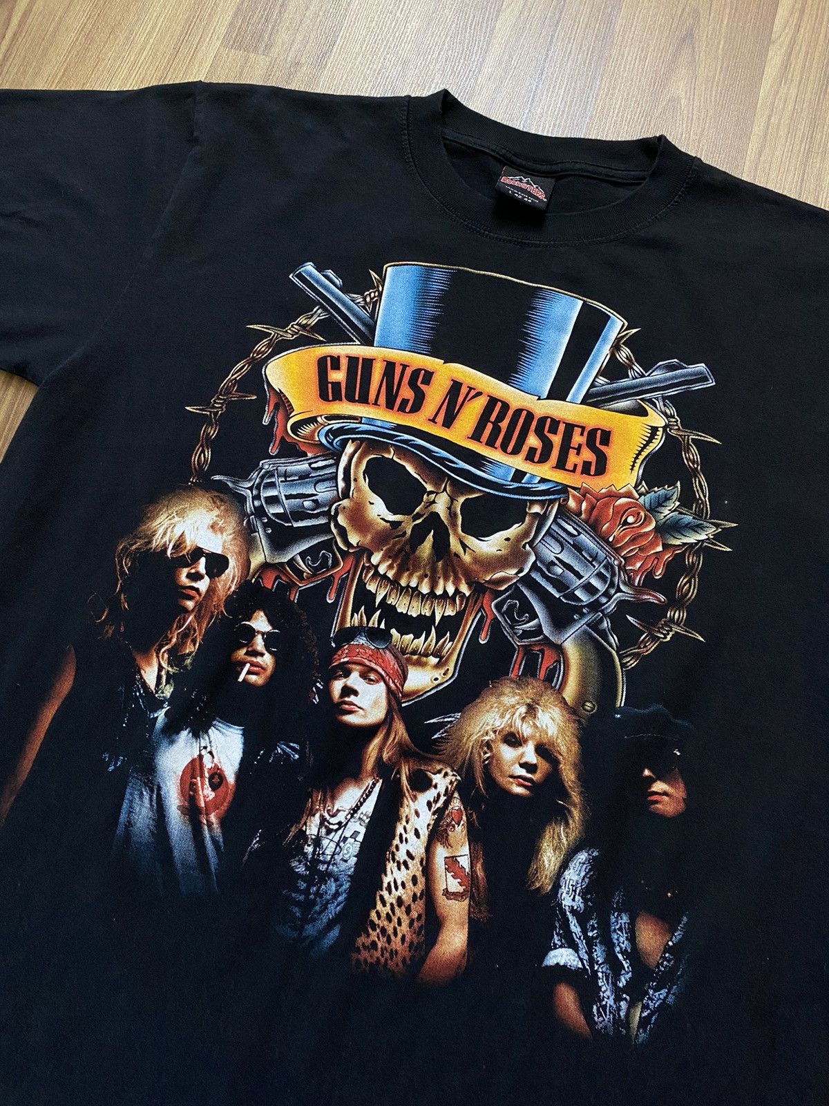 Band Tees Vintage Y2K Guns N Roses T Shirt Metallica Pantera Size US L / EU 52-54 / 3 - 2 Thumbnail