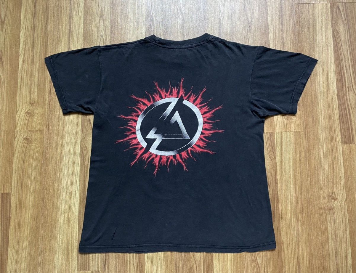 Band Tees Vintage Linkin Park Living Things T Shirt Tee Rammstein Korn Size US M / EU 48-50 / 2 - 11 Thumbnail