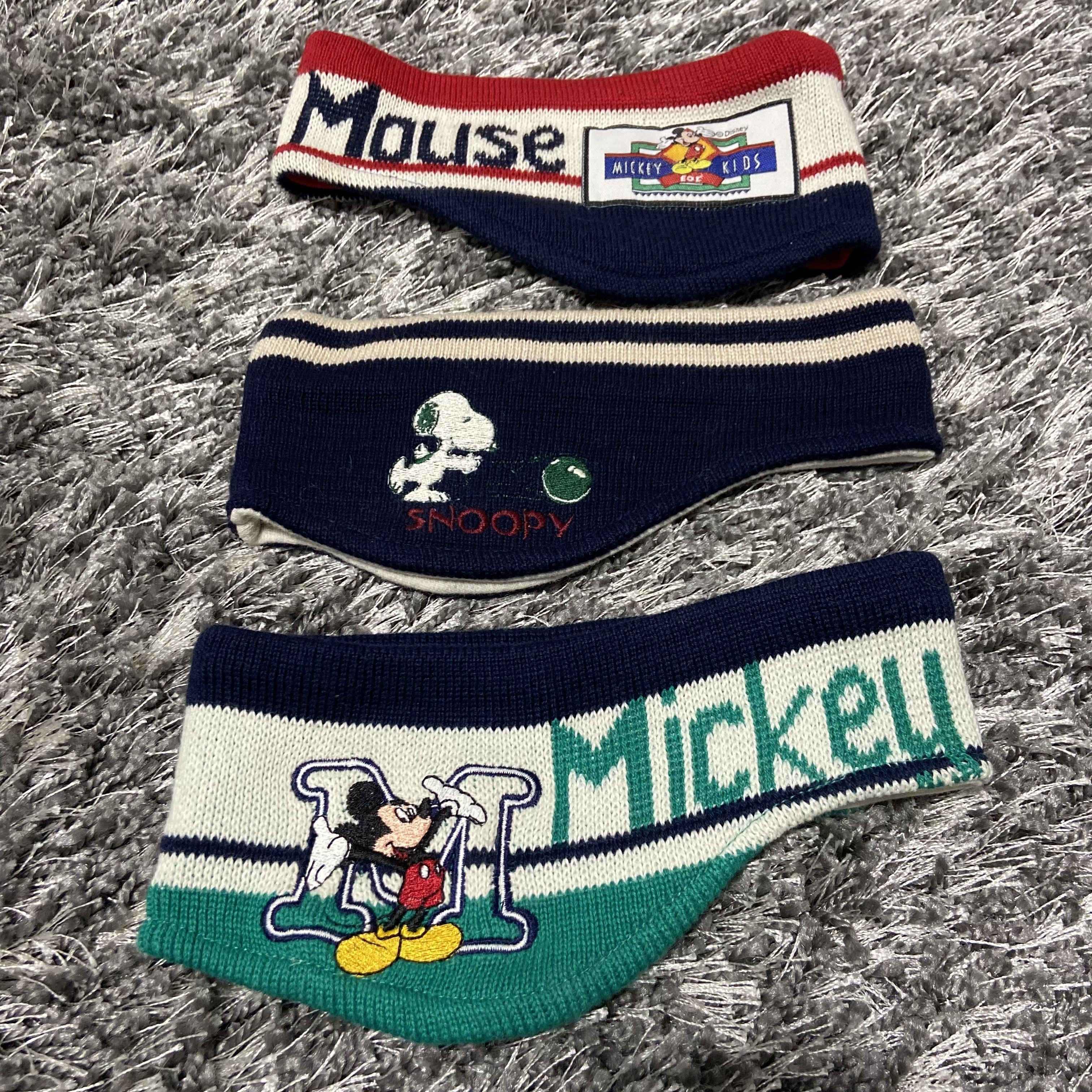Disney 1980s RARE 3 PIECES VINTAGE DISNEY HEADBAND - LOT № 4158 Size ONE SIZE - 1 Thumbnail