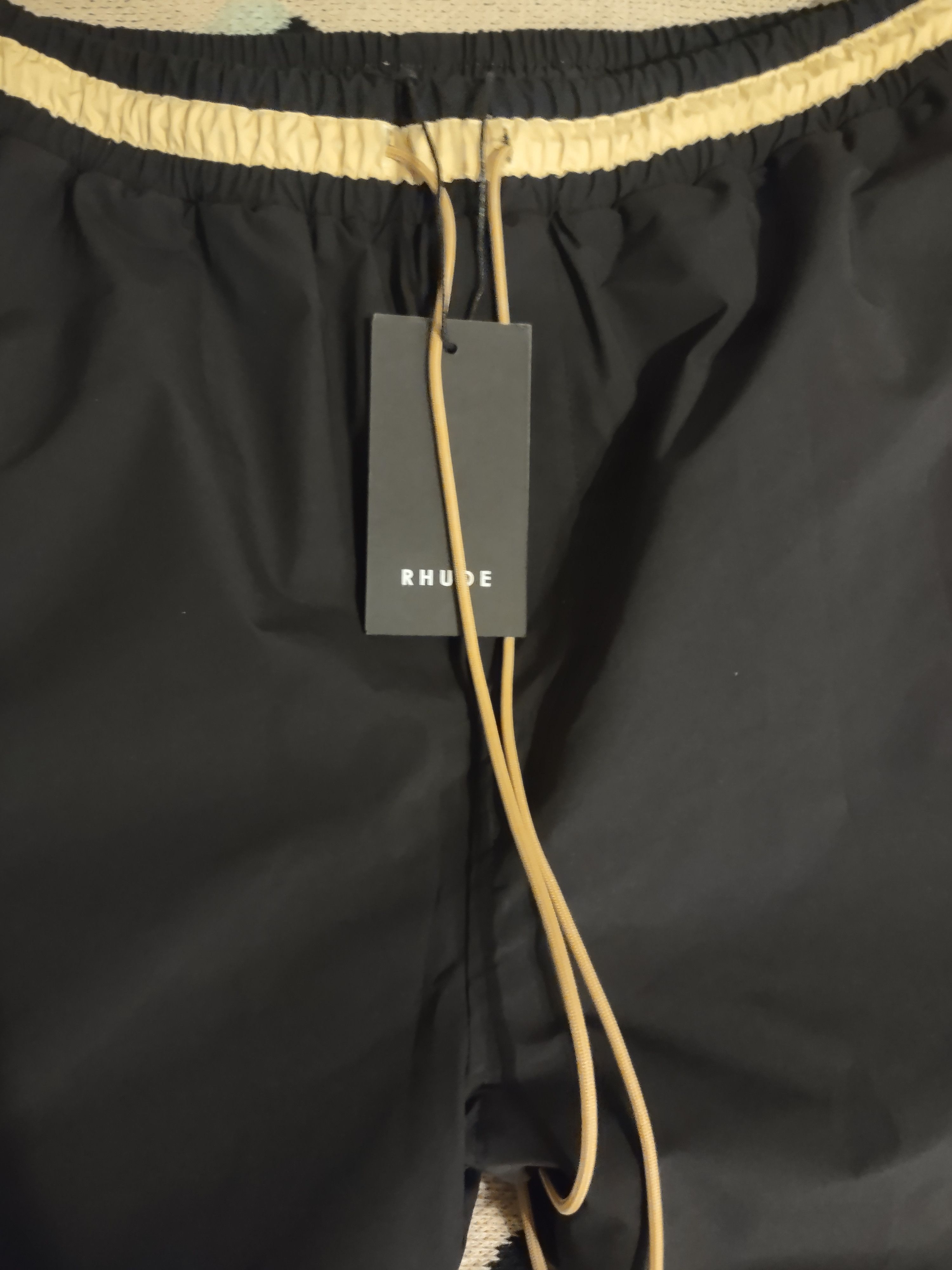 Rhude RHUDE Curve Panel Track Pant Black Size US 34 / EU 50 - 5 Thumbnail